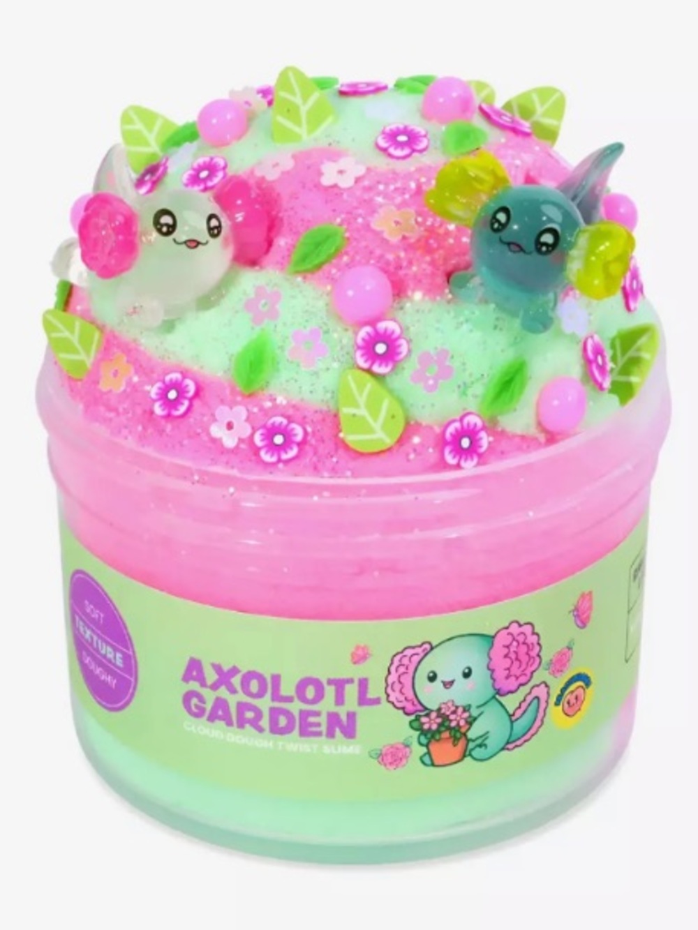 Peachybbies Axolotl Garden Slime NEW SEALED